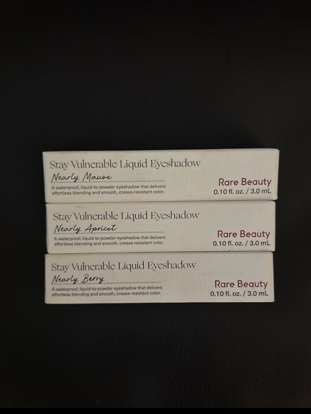 RARE Beauty Stay Vulnerable Liquid Eyeshadow Bundle